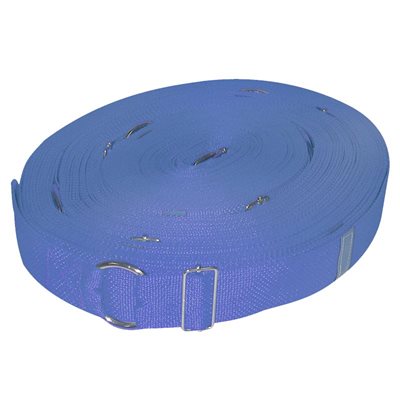Adjustable Nylon Volleyball Lines, 2", Blue