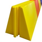 Parcours d'équilibre droit de 12 blocs