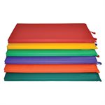 6 matelas colorés en vinyle