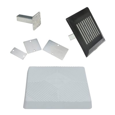 But de baseball moulé avec ancrage magnétique