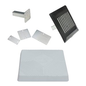 But de baseball moulé avec ancrage magnétique