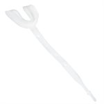 Protecteur buccal avec courroie, blanc