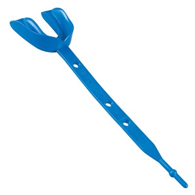 Protecteur buccal avec courroie, bleu royal