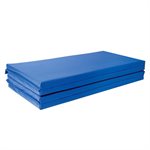 Foldable Mat, High-Density Foam, 4'x4'x2", 4 Velcros