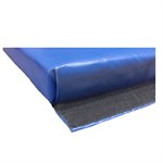 Matelas repliable, haute densité, 4'x8'x2", 4 velcros