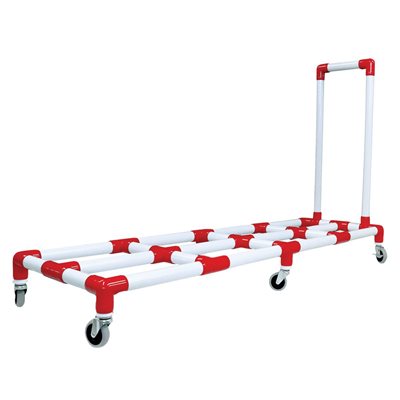 PVC Mat Cart, Capacity of 500 Lb (227 Kg)
