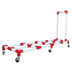 PVC Mat Cart, Capacity of 500 Lb (227 Kg)
