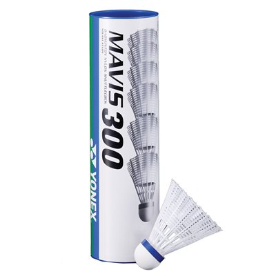 12 volants de badminton, blancs