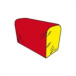 Foam Mail Box, 36"x16"x20"