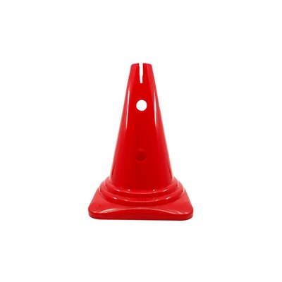 Hard Plastic Cone with Holed Sides, 12"