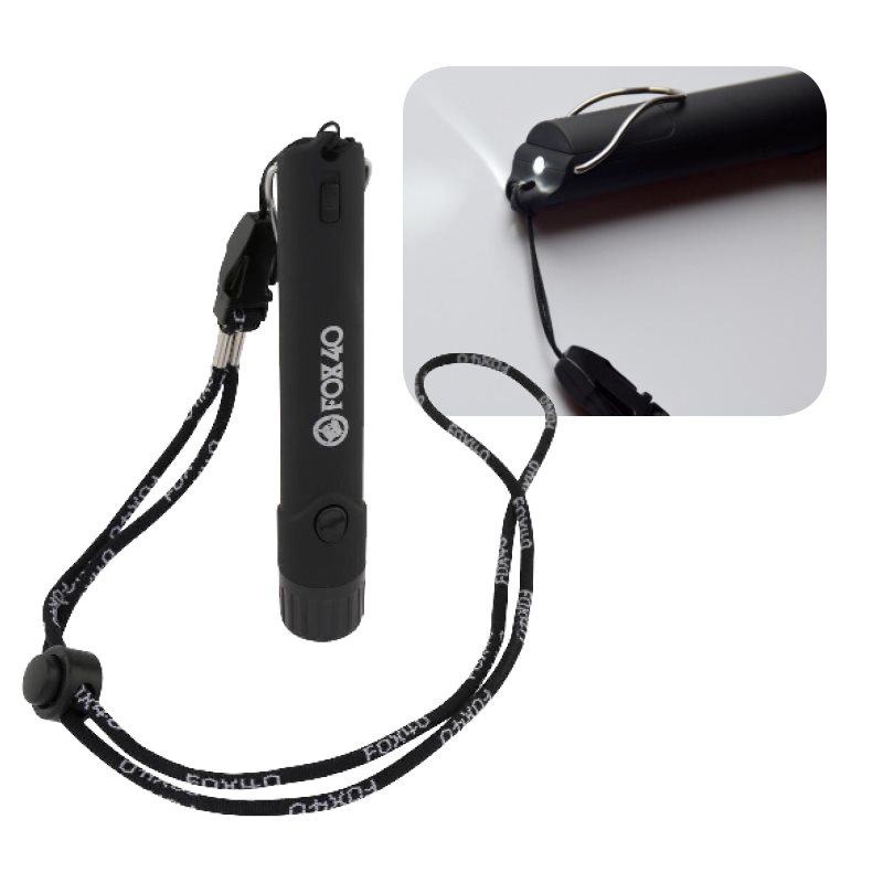 Mini e-sifflet FOX 40 avec lumière LED