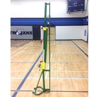 Volleyball / Badminton Posts, Steel, Micro-Adjustable, 1-7 / 8", Pair
