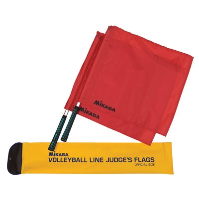 Pair of Mikasa Volleyball Line Judge Flags