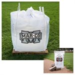 Sacs d'argile et de briques pour 1 monticule et 1 marbre