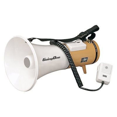 Megaphone with Handheld Microphone and Siren