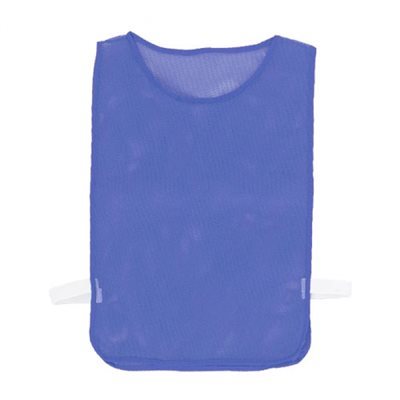 Mesh Pinnie with Elastic, Youth, Blue