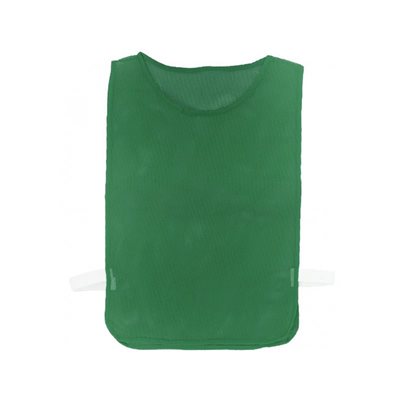Mesh Pinnie with Elastic, Youth, Green