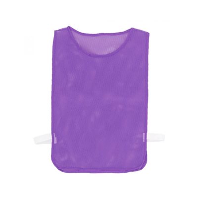 Mesh Pinnie with Elastic, Youth, Purple