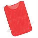 Mesh Pinnie with Elastic, Youth, Blue