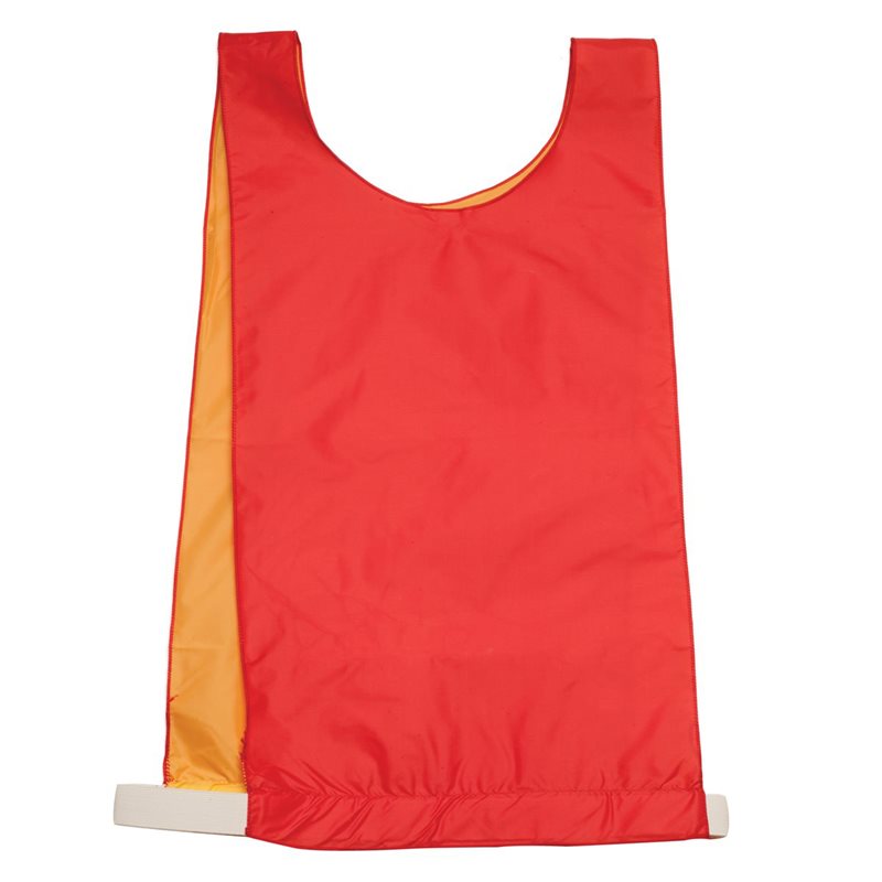 Reversible Nylon Pinnie, Red / Yellow