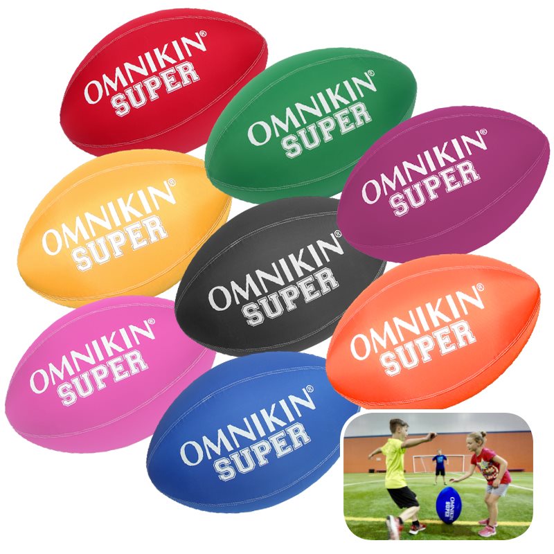 Ensemble de 8 ballons OMNIKIN SUPER style football