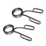 Pair of Iron Olympic Collars