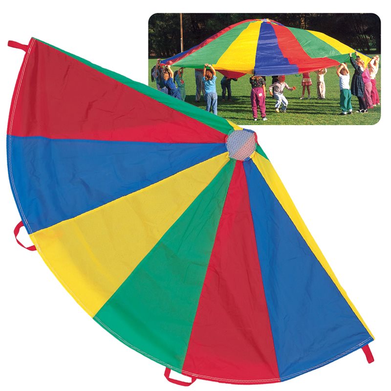 Nylon parachute in several colors