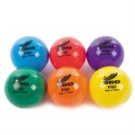 6 Softex vinyl balls, 3" (7.6 cm)