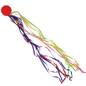 Inflatable Soft Vinyl Comet Ball, 3" (7.5 cm)