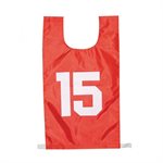 15 JUNIOR numbered pinnies #1-15