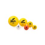 Ballon de jeu en vinyle gonflable Softex, jaune
