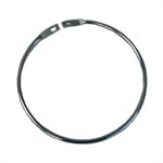 Spring steel ring for pinnie and scrimmage vest storage