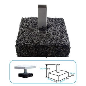 Preassembled Baseball Anchor Base