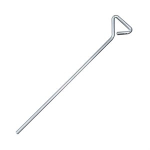 Anchor Rod for Baseball Goal with Straps, 16"