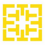 12 Yellow Game Line Markers for Pickleball Court 