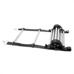 Nylon Strap Ladder, Steel Rungs, 16'