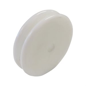 3" (7.6 cm) Delrin plastic pulley