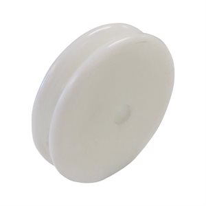 Poulie en plastique Delrin de 7,6 cm (3")