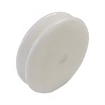 Poulie en plastique Delrin, 3"