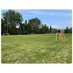 Paire de buts de mini-soccer en aluminium, 5' x 8' x 2'3" x 4'