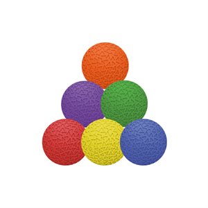 Balles gonflables en vinyle super souple - 8,9 cm (3-½")