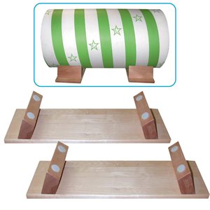 Pair of Physiblocks Stabilizing Blocks for Physitubes