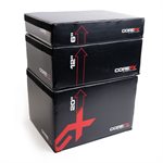 3 Foam Plyometric Boxes with Velcro