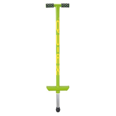 Qu-Ax Pogo Stick, Capacity of 44 Lb (20 Kg), Green