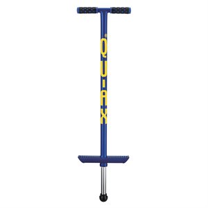 Qu-Ax Pogo Stick, Capacity of 110 Lb (50 Kg), Blue