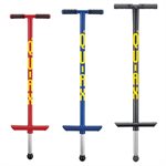 Qu-Ax Pogo Stick, Capacity of 176 Lb (80 Kg), Black
