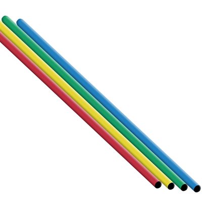 4 Plastic Round Game Poles