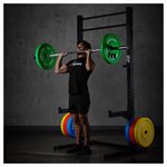 Squat Stand with Pull-Up Bar and Safety Spotters