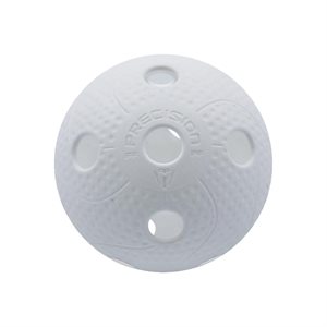 White Exel Precision Pro League Floorball Ball