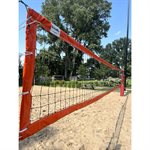 Going One Pro-Beach Competition Beach Volleyball Net, Blue